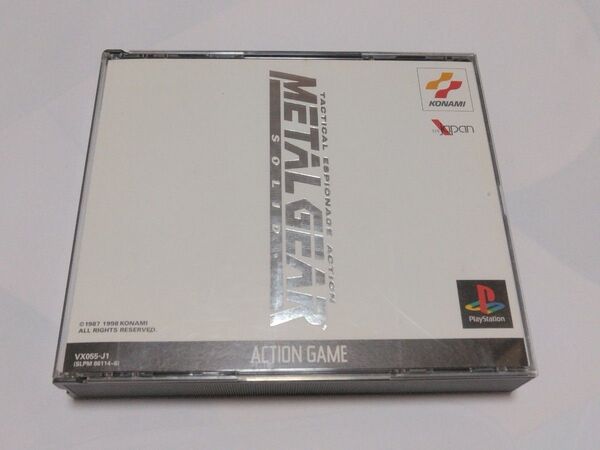 取説欠品 【PS】 メタルギアソリッド METAL GEAR SOLID プレイステーション