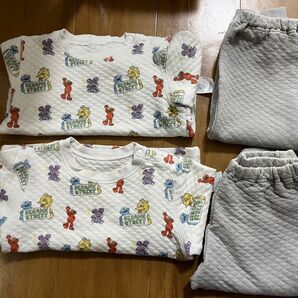 UNIQLO セサミストリートパジャマ2点セット