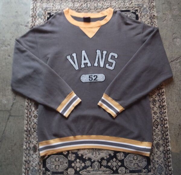 90s OLD VANS 旧タグ fade logo sweats スウェット 両V