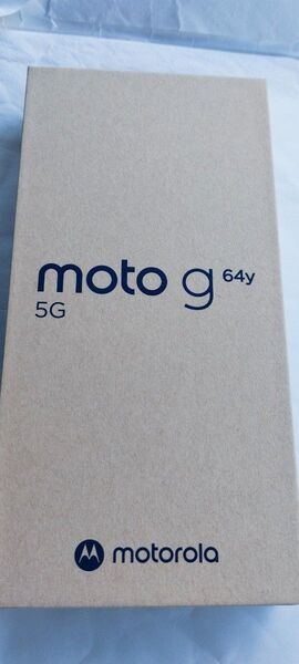 モトローラ g64y バニラクリーム SIMフリー Motorola 5G 未使用