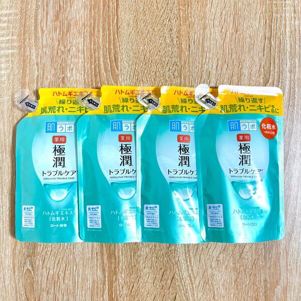 肌ラボ 薬用 極潤スキンコンディショナー 詰替用 170ml 4個セット