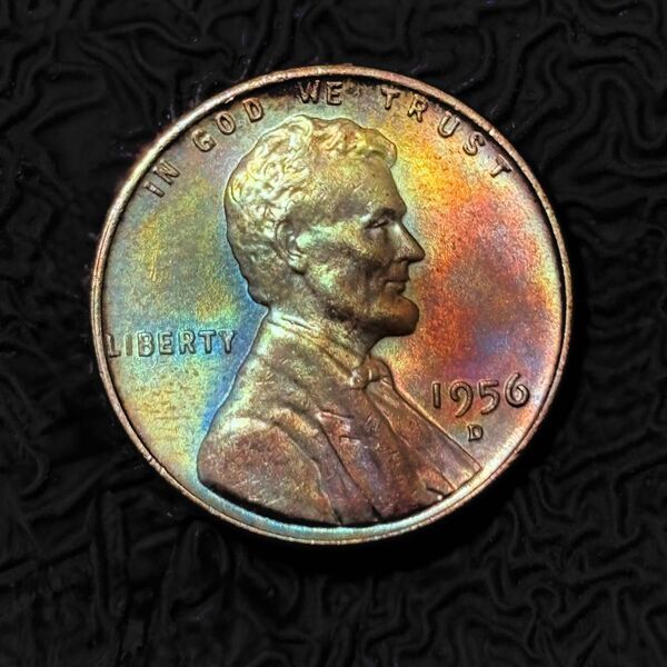 アメリカ 1956 D Lincoln cent