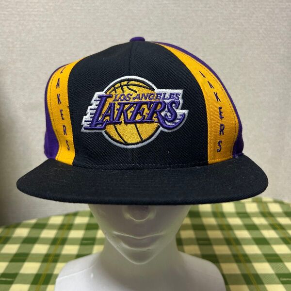 90sリーボック LAKERS キャップ 帽子八村ルイ