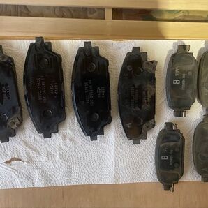 bmアクセラ後期 純正ブレーキパッド中古 リヤは電動パーキング専用です
