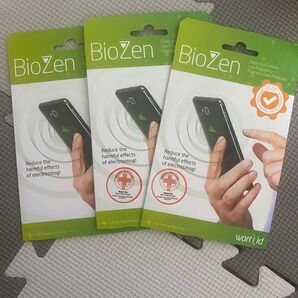 BioZen(バイオゼン)電磁波カットステッカー新品未使用 3枚セット