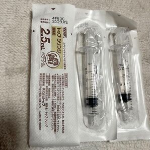 シリンジ2.5ml8本セット (テルモ5本、トップ3本)