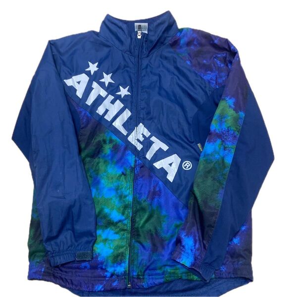 ATHLETA アスレタ ナイロンジャケット タイダイ柄 160