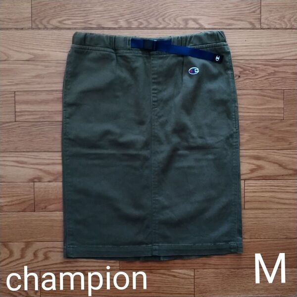 Champion チャンピオン コットンスカート ひざ丈 М