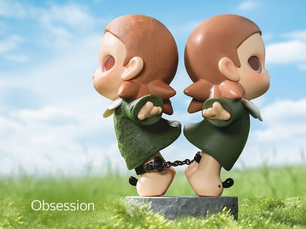 完売品popmart ZSIGA Twinsシリーズフィギュア Obsession 送料無料