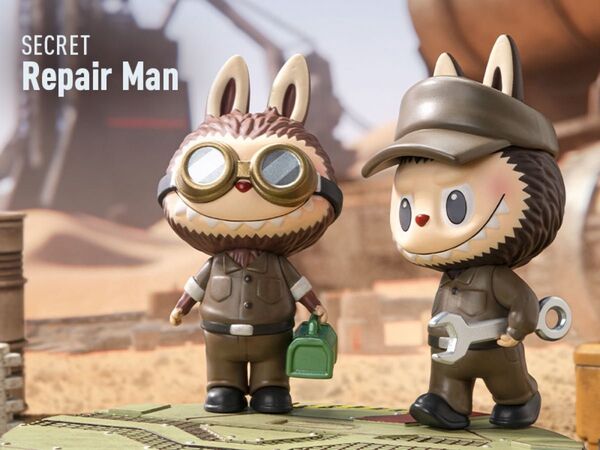 【未開封】popmart labubu THE MONSERS 横山 宏 Ma.K. secert Repair man