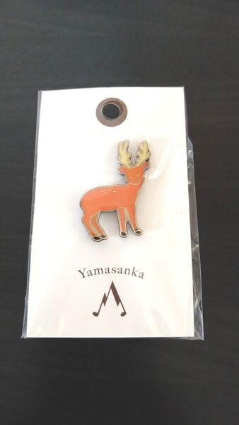 yamasanka 鹿 バッジ