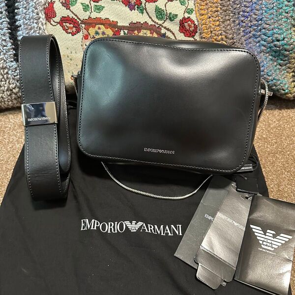 EMPORIO ARMANI 斜め掛け2WAYショルダーバッグ
