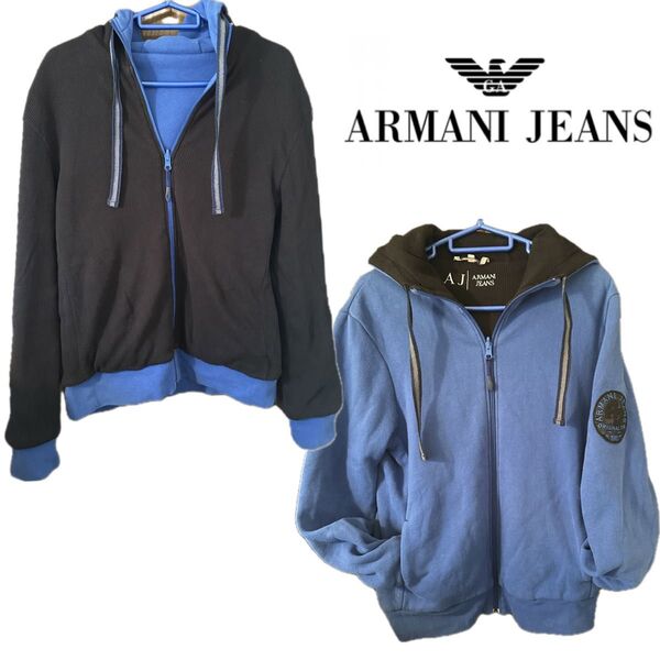 ARMANI JEANS リバーシブル パール Mサイズ