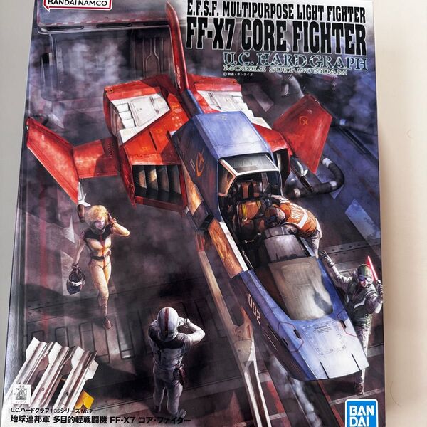 U C HARD GRAPH 1/35 地球連邦軍 多目的軽戦闘機 コア ファイター FF-X7