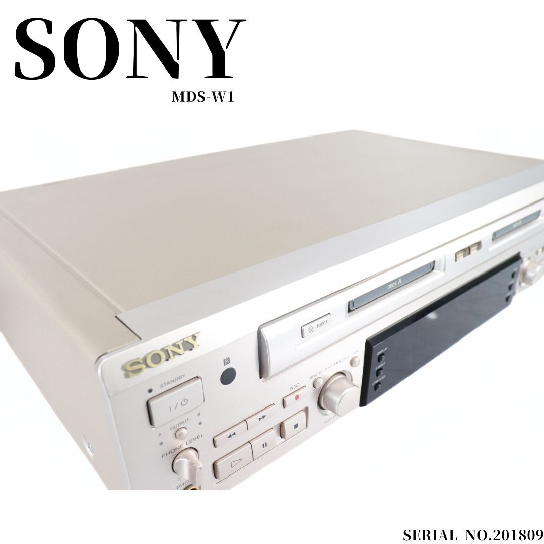 Yahoo!オークション -「sony mds w1」の落札相場・落札価格 Yahoo!オークション -「sony mds w1」の落札相場・落札価格