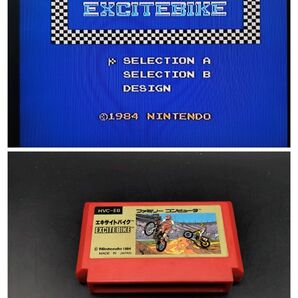 FC中央中④ エキサイトバイク excitebike ファミコン ソフト ゲーム カセット