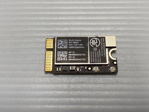 Apple MacBook Air A1369 A1370 A1465 A1466 Airport/Bluetooth カード BCM943224PCIEBT2 [W205]