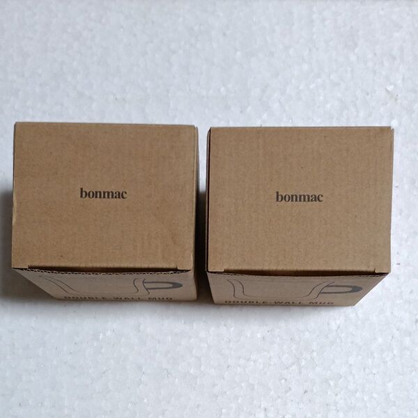 bonmac ダブルウォークマグ260ml 2個
