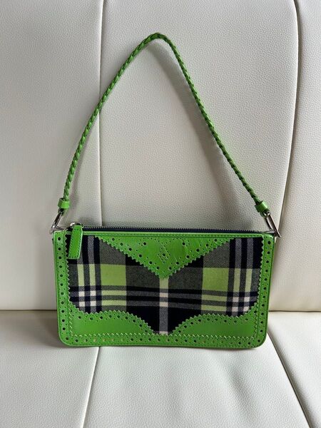 クリスチャンディオール Dior ハンドバッグ 美品 チェック