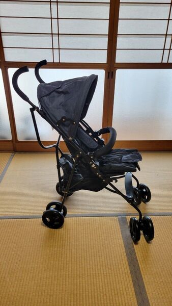 cottoli バギー バースデイ ブラック折りたたみベビーカー
