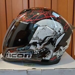 ICON AIRFLITE SKULL 18 エアフライト スカル18 Lサイズ