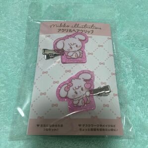 mikko ポップアップ アクリルヘアクリップ キャミー