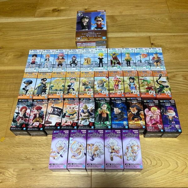 ONE PIECE ワールドコレクタブルフィギュア 36種