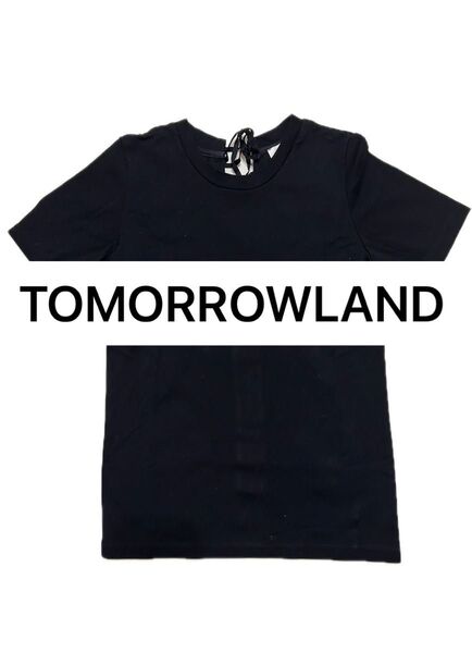TOMORROWLAND トゥモローランド 半袖Tシャツ Tシャツ トップス ブラック 黒