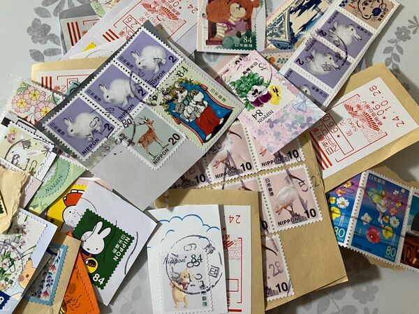 使用済み切手 100枚 日本切手 記念切手