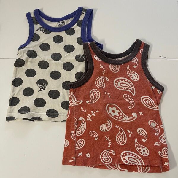 F.O KIDS 95cmノースリーブ タンクトップ二枚セット