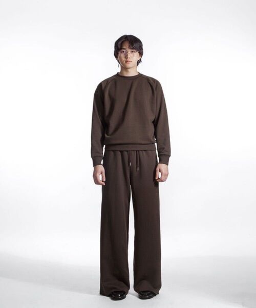 (XLサイズ斬新)ZIP FIVE ワイド ストレート スウェットパンツ