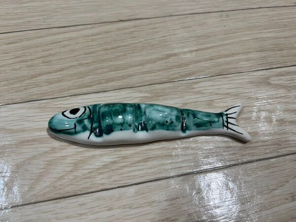 南イタリア 食器 箸置き 陶器レスト 生き物 魚