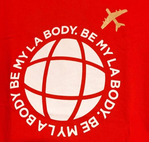 LABODYの赤のTシャツ Sサイズ