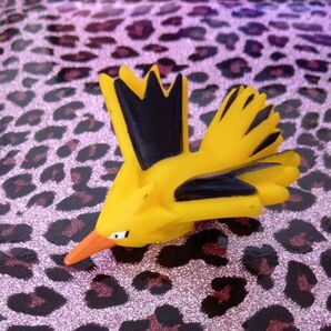 ポケットモンスター 指人形 サンダー レトロ ソフビ 当時物