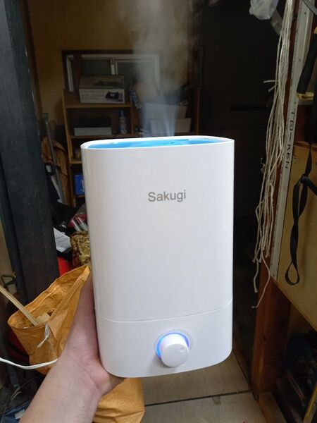 Sakugi 置き型加湿器 ホワイト 中古美品