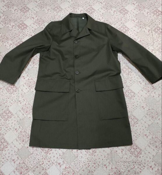 【ユニクロU】【UNIQLO】(美品)ブロックテックコート Mサイズ オリーブ