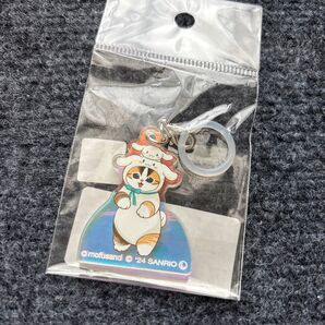 mofusand サンリオ シナモン アクリル ホログラム めじるしチャーム