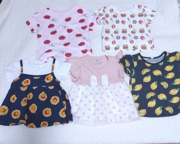 西松屋 半袖 Tシャツ セット サイズ80 おまとめ