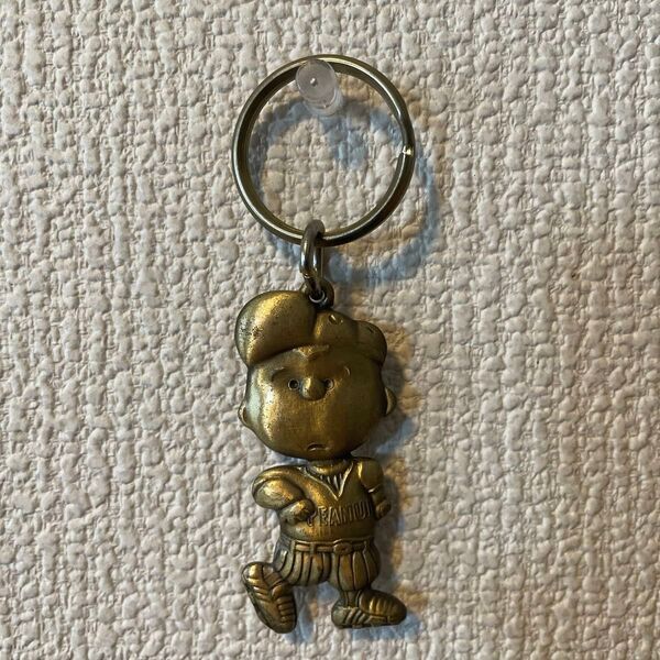 チャーリーブラウン キーホルダー シュライヒ PEANUTS 当時もの