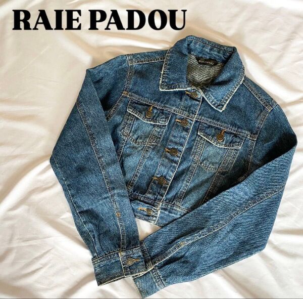 RAIEPADOU デニムジャケット Gジャン クロップド vintage