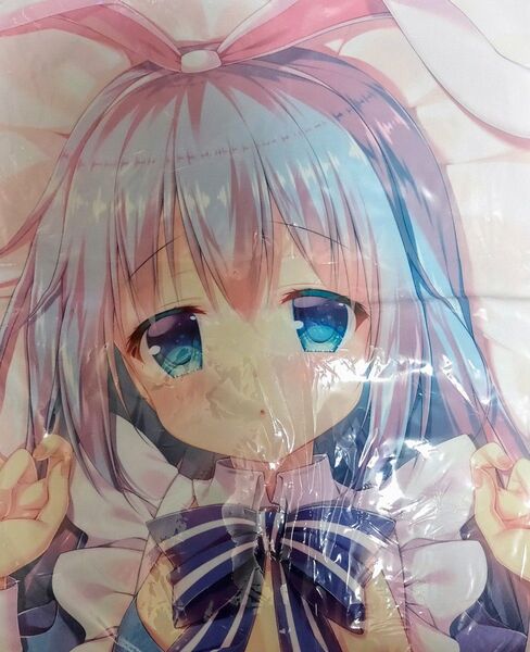 ★蜜桃まむ 蜂蜜少女 C92★ ご注文はうさぎですか 抱き枕カバー 正規品 未開封