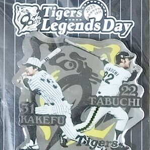 阪神タイガースvs巨人 90周年記念レジェンズ ピンバッジ ミスタータイガース