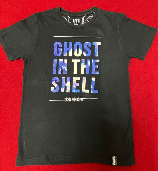 【匿名配送】 攻殻機動隊 ユニクロ コラボTシャツ Sサイズ ブラック Tシャツ 黒
