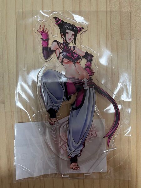 STREET FIGHTER 美少女 アクリル スタンド ジュリ 山下しゅんや フィギュア カプコン ストリートファイター スト6