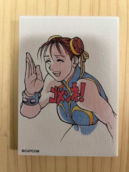 春麗 ストリートファイター ZERO キャンバス マグネット ストZERO スト6 カプコン アクリル スタンド チュンリー 6