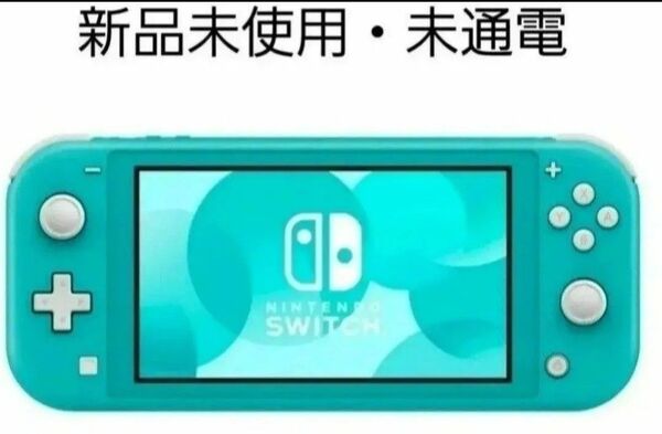 新品未使用未通電 NintendoSwitchLite ターコイズ 即日発送