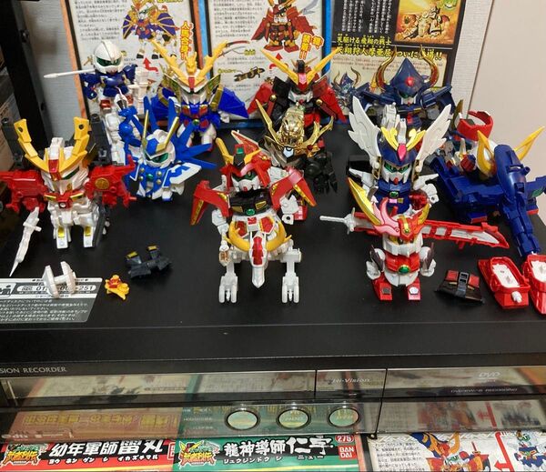 BB戦士 SDガンダム三国伝 武者烈伝武化舞可編 10体まとめ売り 烈丸頑駄無 嵐丸 精太 霧丸 仁宇 雷丸 農丸 摩亜屈