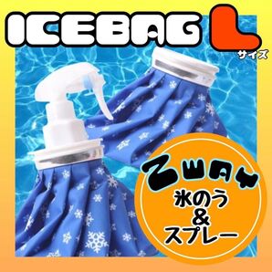 氷のう 氷嚢 L アイスバッグ スプレー アイシング 熱中症対策 冷温両用