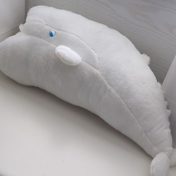 シャクレルプラネット ぬいぐるみ 白 もこもこ 開封品