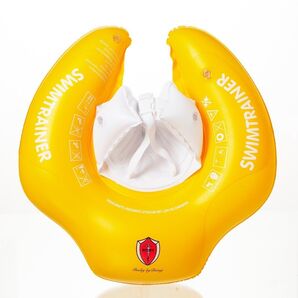 スイムトレーナー イエロー色 浮き輪 うきわ お風呂 プール 水遊び 出産祝い